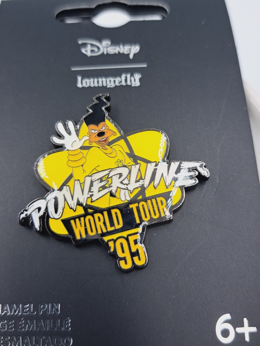 Disney Goofy Movie Powerline World Tour ’95 Enamel Pin Loungefly 90s Cartoon